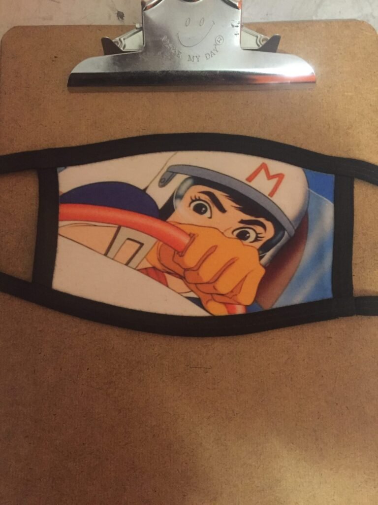 Speed Racer Racer X Mask ”Speed Racer Mask” – Flying Guillotees T-shirt